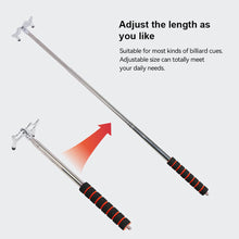 Load image into Gallery viewer, Retractable Cue Holder Set EVA Grip Cross Antler Fork Head Cue Height Booster Billiard Supplies