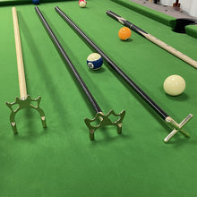Load image into Gallery viewer, 1PC Pool Cue Holder Imitation Copper Deer Horn Crosshead Cue Height Booster Billiard Supplies