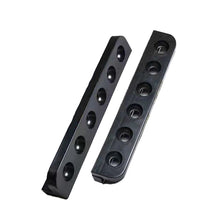 Load image into Gallery viewer, 1 Pair Pool Cue 6-Hole Plastic Rod Holder Universal Wall Hanging Rod Holder Prevents The Deformation Of The Cue Saves Storage Space Billiard Accessories