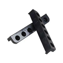 Load image into Gallery viewer, 1 Pair Pool Cue 6-Hole Plastic Rod Holder Universal Wall Hanging Rod Holder Prevents The Deformation Of The Cue Saves Storage Space Billiard Accessories