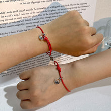 Load image into Gallery viewer, 2 Pcs/Set Magnetic Couple Bracelet Stylish Versatile Adjustable Woven Hand Rope Love Lock and Key Bracelet Women Men Hand Jewelry