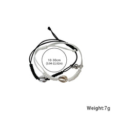 Load image into Gallery viewer, 2 Pcs/Set Magnetic Couple Bracelet Stylish Versatile Adjustable Woven Hand Rope Love Lock and Key Bracelet Women Men Hand Jewelry