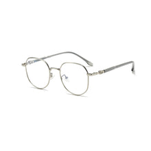 Load image into Gallery viewer, Retro Metal Eyeglasses Round Frame Fashion Anti Blue Lightweight Frame Transparent Glasses Blocking Filter Computer Glasses