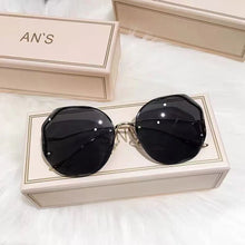 Load image into Gallery viewer, Rimless Cut Edge Sunglasses Irregular Circle Fashion Popular Women Men Shades Small Square Sun Glasses For Female Male