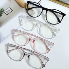 Load image into Gallery viewer, New fashion Anti-blue Large-frame Glasses Lightweight Frame Transparent Glasses Blocking Filter Computer Glasses
