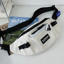 Load image into Gallery viewer, Korean Style Unisex Fashion Chest Bag Crossbody Waist Bag Messenger Bag Sportswear Shoulder Bag Casual Outdoor Bags Lovers Gift for Men and Women