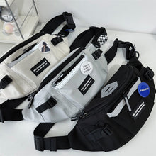 Load image into Gallery viewer, Korean Style Unisex Fashion Chest Bag Crossbody Waist Bag Messenger Bag Sportswear Shoulder Bag Casual Outdoor Bags Lovers Gift for Men and Women