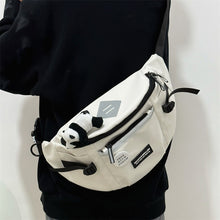 Load image into Gallery viewer, Korean Style Unisex Fashion Chest Bag Crossbody Waist Bag Messenger Bag Sportswear Shoulder Bag Casual Outdoor Bags Lovers Gift for Men and Women