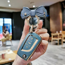 Load image into Gallery viewer, Car TPU Key Case Shell Fob Holder Key Cover Accessories for Toyota Fortuner Revo Atis Innova Levin Camry Reiz Highlander Corolla