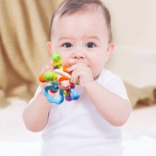 Load image into Gallery viewer, 1Pc Baby Rattle Toy Soft Sensory Training Silicone Activity Ball 0 12 Months Development Hand Bell Early Educational Toys For Infant