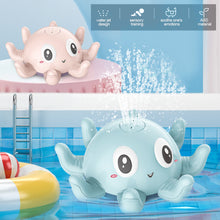 Load image into Gallery viewer, Baby Bath Toys Spray Water Shower Bathing Toys for Kids Electric Whale Bath Ball with Light Music LED Light Toys Bathtub Toy