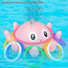 Load image into Gallery viewer, Baby Bath Toys Spray Water Shower Bathing Toys for Kids Electric Whale Bath Ball with Light Music LED Light Toys Bathtub Toy