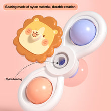 Load image into Gallery viewer, 3PCS Suction Cup Spinner Toy Baby Bath Funny Game Educational Toys For Children Girls Boys Infant Sensory Stress Reliever Gift