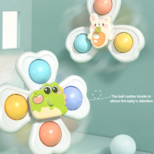Load image into Gallery viewer, 3PCS Suction Cup Spinner Toy Baby Bath Funny Game Educational Toys For Children Girls Boys Infant Sensory Stress Reliever Gift
