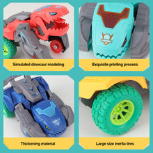 Load image into Gallery viewer, 1Pc Transforming Dinosaur Car Deformation Car Toys Inertial Sliding Dino Car Automatic Transform Toy Boys Amazing Gifts