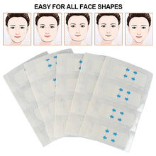 Load image into Gallery viewer, Invisible Face Lifter Tape Waterproof V Face Adhesive Tape Face Lift Tape Scotch Lift Tools Anti-Wrinkle Facelifting Patch