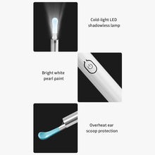 Load image into Gallery viewer, High Definition Visual Ear Scoop Ear Collection Tool Portable Children's Ear Canal Endoscope Silicone Ear Spoon Ear Wax