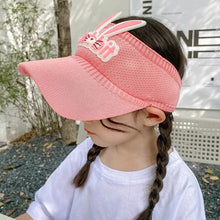 Load image into Gallery viewer, Children Sunscreen Hat Cute Rabbit Wing Hat Summer Cap for Kids Boys Girls Hats Bunny Shape Sunshade Duck With Empty Hat