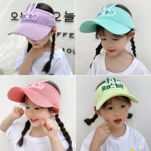 Load image into Gallery viewer, Children Sunscreen Hat Cute Rabbit Wing Hat Summer Cap for Kids Boys Girls Hats Bunny Shape Sunshade Duck With Empty Hat