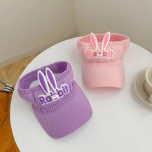Load image into Gallery viewer, Children Sunscreen Hat Cute Rabbit Wing Hat Summer Cap for Kids Boys Girls Hats Bunny Shape Sunshade Duck With Empty Hat