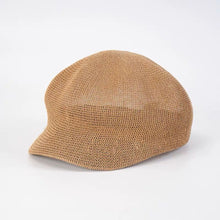 Load image into Gallery viewer, Octagonal Beret Women Female Sunscreen Hats Sun Hat Beret Driving Hat Painter Tour Cap Sun Protection Anti-UV Painter Hat Octagonal Cap