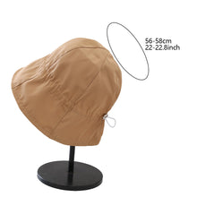 Load image into Gallery viewer, Fisherman Hat for Women Summer Thin Sunblock Hat Thin Bucket Basin Sun Hat Female Casual Sun Hats Sun Visor Painter Hat