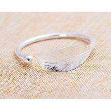 Load image into Gallery viewer, Women Cuff Bracelet Open Leaf Shaped Adjustable Charm Bangle Jewelry Bracelet Accessory Party Gift Fashion Elegant Alloy Jewelry Accessories for Women