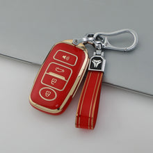 Load image into Gallery viewer, Car Key Cover Case Key Protection Chain Holder Shell Remote Keycase Protective Cover for Toyota PERODUA Keyless
