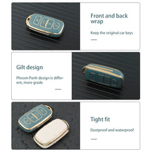 Load image into Gallery viewer, Car Key Cover Case Key Protection Chain Holder Shell Remote Keycase Protective Cover for Toyota PERODUA Keyless