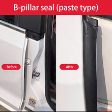 Load image into Gallery viewer, 2Pcs Car Door Seal Strip B Pillar Middle Column Car Sealing Strip Anti-Scratch Sound Insulation Dustproof Rubber Self-adhesive Strip