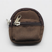 Load image into Gallery viewer, Doll Bag for Labubu Macaron Barbies Blythes and 20cm Plush Doll & 1/6 BJD Canvas Backpack