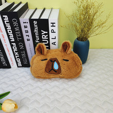 Load image into Gallery viewer, 1PC Capybara Plush Pencil Case Cosmetic Bag Guinea Pig Pen Pouch Large Capacity Pencil Bag School Supplies Stationery Box