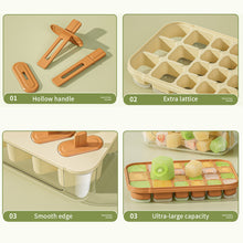 Load image into Gallery viewer, Reusable Ice Cube Molds Ice Cream Moulds Easy To Take Off Ice Tray Refrigerator Icebox for Summer Juice Drinks Wine Cocktails Whiskey