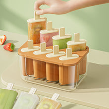 Load image into Gallery viewer, Reusable Ice Cube Molds Ice Cream Moulds Easy To Take Off Ice Tray Refrigerator Icebox for Summer Juice Drinks Wine Cocktails Whiskey