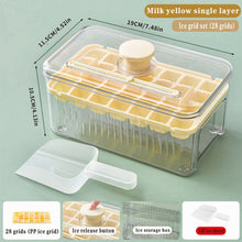 Load image into Gallery viewer, Reusable Pressing Ice Cube Molds Ice Cream Moulds Easy To Take Off Ice Tray Refrigerator Icebox for Summer Juice Drinks Wine Cocktails Whiskey