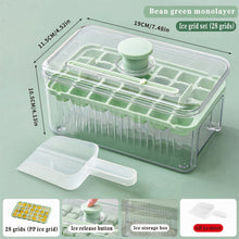 Load image into Gallery viewer, Reusable Pressing Ice Cube Molds Ice Cream Moulds Easy To Take Off Ice Tray Refrigerator Icebox for Summer Juice Drinks Wine Cocktails Whiskey
