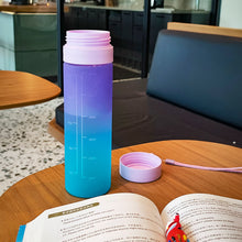 Load image into Gallery viewer, 600ml Sports Water Bottle Outdoor Water Bottle Plastic Portable Water Cup Dinkware Camping Bike Bottle Student Supplies