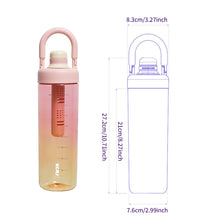 Load image into Gallery viewer, 1000ml Sports Water Bottle Outdoor Water Bottle with Tea Strainer Plastic Portable Water Cup Dinkware Camping Bike Bottle Student Supplies