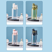 Load image into Gallery viewer, 750ml/1000ml Sports Water Bottle Outdoor Water Bottle with Tea Strainer Plastic Portable Water Cup Dinkware Camping Bike Bottle Student Supplies