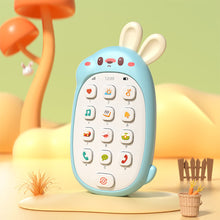 Load image into Gallery viewer, Baby Phone Toy Music Sound Telephone Sleeping Toys With Teether Simulation Phone Kids Infant Early Educational Toy Kids Gifts