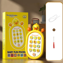 Load image into Gallery viewer, Baby Phone Toy Music Sound Telephone Sleeping Toys With Teether Simulation Phone Kids Infant Early Educational Toy Kids Gifts