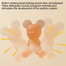 Load image into Gallery viewer, Baby Nursing Teething Toy Baby Teether Teething Pain-Relief Toy for Toddler Infant Newborn Mouse Shape Silicone Teether