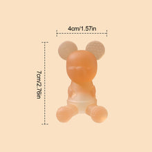 Load image into Gallery viewer, Baby Nursing Teething Toy Baby Teether Teething Pain-Relief Toy for Toddler Infant Newborn Mouse Shape Silicone Teether