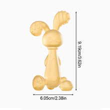 Load image into Gallery viewer, Baby Nursing Teething Toy Baby Teether Teething Pain-Relief Toy for Toddler Infant Newborn Rabbit Shape Silicone Teether