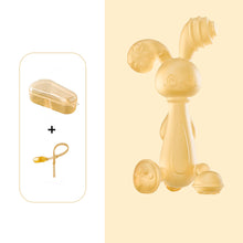 Load image into Gallery viewer, Baby Nursing Teething Toy Baby Teether Teething Pain-Relief Toy for Toddler Infant Newborn Rabbit Shape Silicone Teether