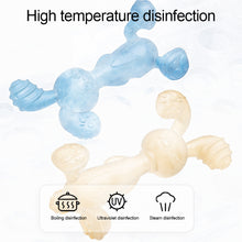 Load image into Gallery viewer, Baby Nursing Teething Toy Baby Teether Teething Pain-Relief Toy for Toddler Infant Newborn Rabbit Shape Silicone Teether