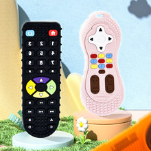 Load image into Gallery viewer, 1Pc Baby Silicone Teether Toys Remote Control Shape Teether Rodent Gum Pain Relief Teething Toy Kids Sensory Educational Toy