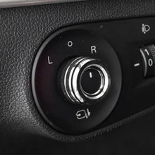 Load image into Gallery viewer, Car Rearview Mirror Knob Trim Cover Rotary Control Switch Decoration Aluminum Alloy Rings Adjustment For MG MG6 ZS GT Roewe i6/ei6/i6plus/RX5