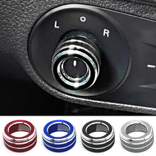 Load image into Gallery viewer, Car Rearview Mirror Knob Trim Cover Rotary Control Switch Decoration Aluminum Alloy Rings Adjustment For MG MG6 ZS GT Roewe i6/ei6/i6plus/RX5