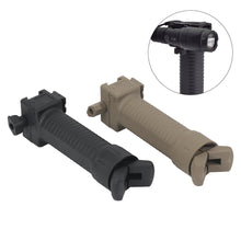 Load image into Gallery viewer, 1PC Glock/Precision Strike/Sijun /JM Tactical Toy Gun Grip Retractable Front Tube Decorated Fit With PEQ Rat Tail For 20MM Rails